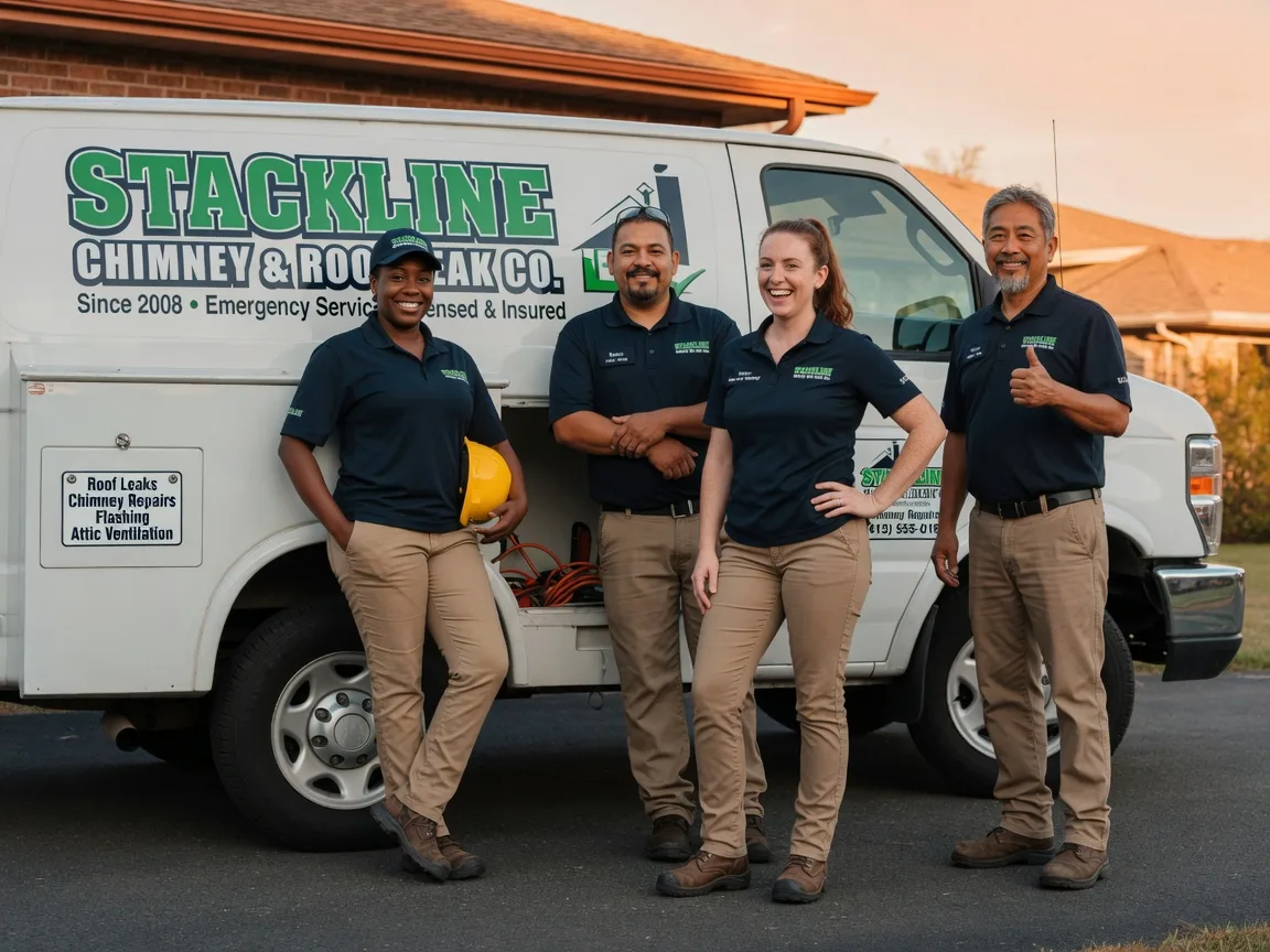 Chimney flashing repair company in Pinnacle, NC